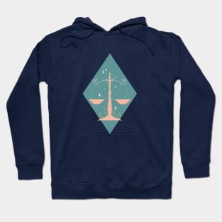 Libra Scales (Teal) Hoodie